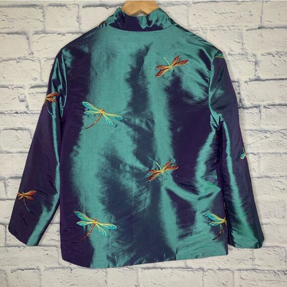 Vintage Dragonfly Reversible Blazer - Picture 5 of 10